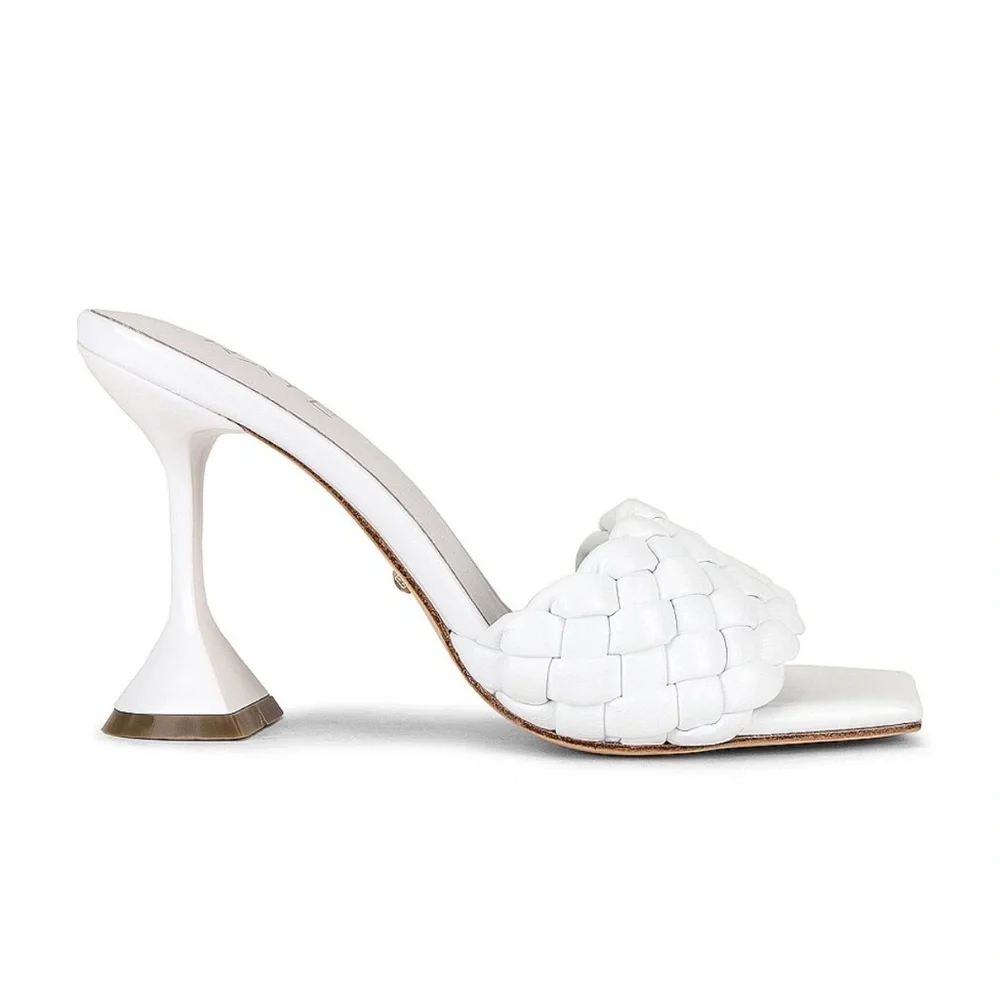 RAYE | Woven Heel White | Size 10 - Picture 9 of 15